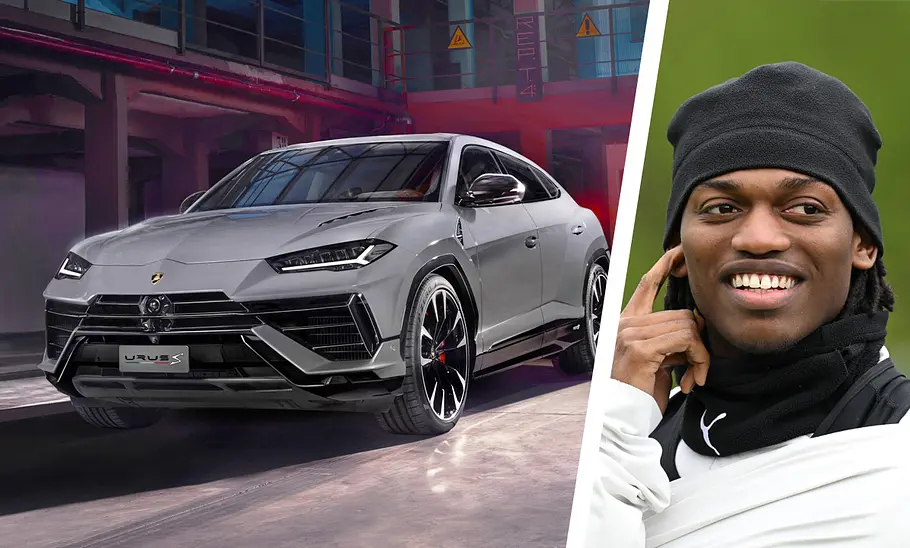 Lamborgini Urus von Rafael Leão