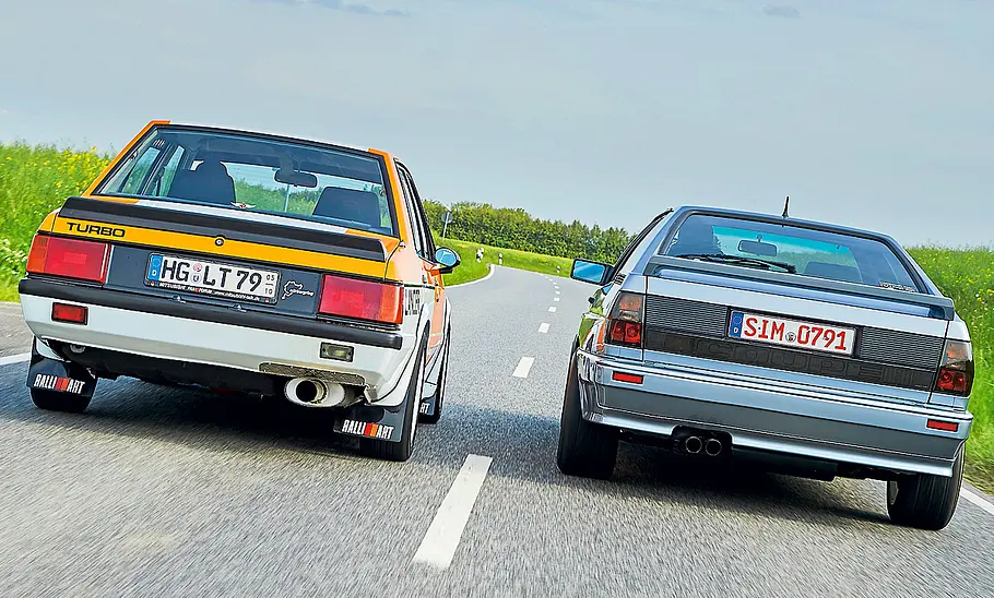 Lancer vs Quattro – Rallye-Stars von gestern