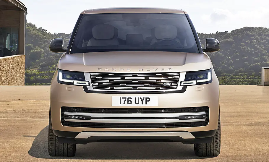 Range Rover (2022); stehend; Außenansicht; SUV; Frontalsicht
