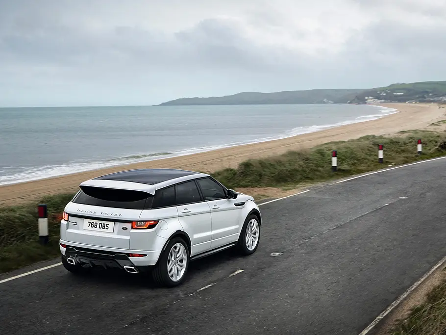 Range Rover Evoque 2015 Facelift Kompakt-SUV Genf Autosalon 2015