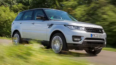 Range Rover Sport SDV8 Test Bilder technische Daten