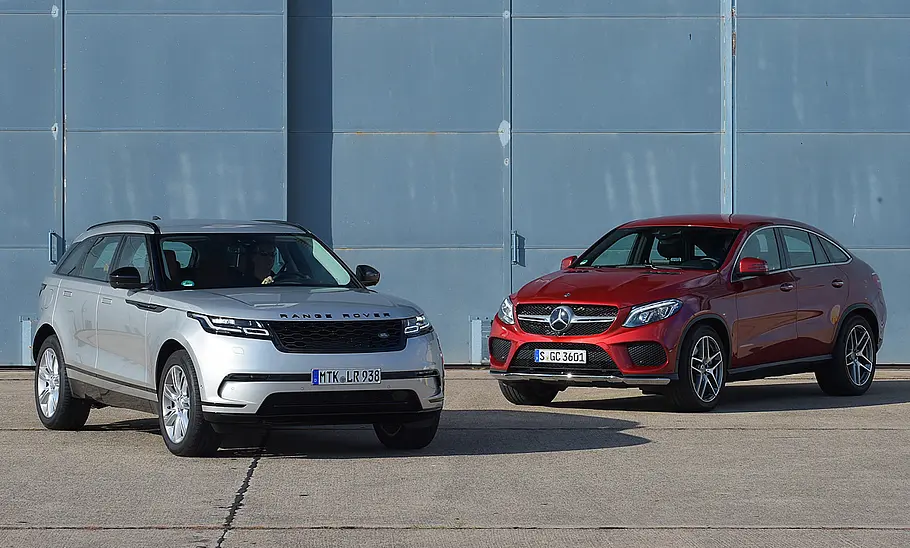 Range Rover Velar D300/Mercedes GLE 350 d Coupé Range Rover Velar D300/Mercedes GLE 350 d Coupé