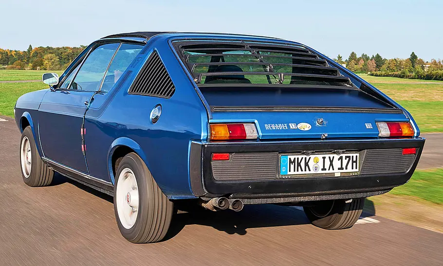 Renault 17 TS Heckansicht