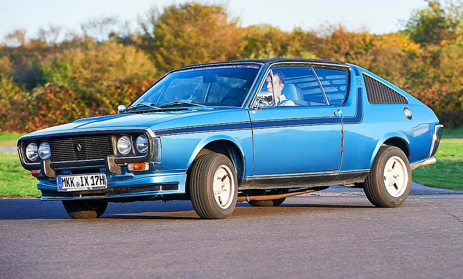 Renault 17 TS Kurvenfahrt