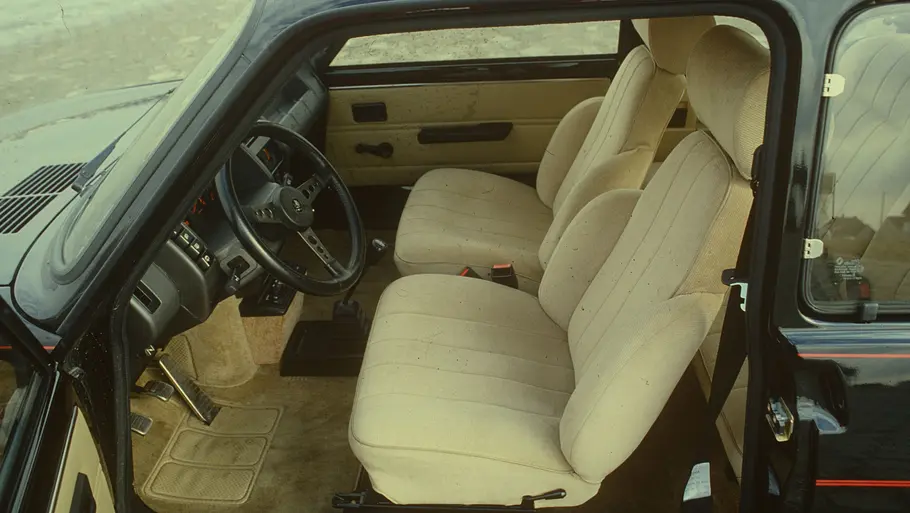 Die Sitze des Renault 5 Alpine Turbo