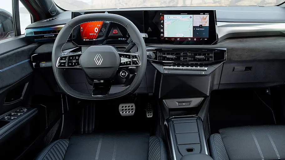 Das Cockpit des Renault Clio.