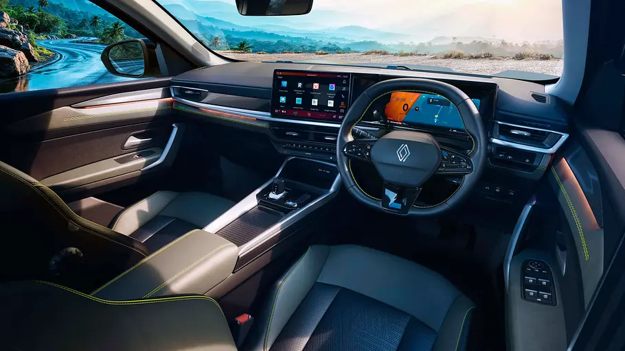 Das Cockpit des Renault Duster. 