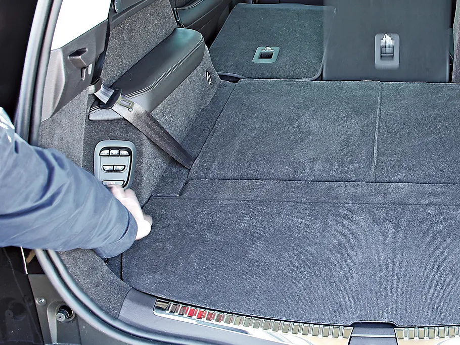 Renault Espace Renault Espace Initiale 2015 SUV Van Crossover Test Fahrbericht Bilder Kofferraum