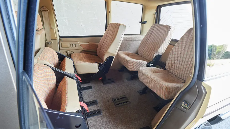 Die dritte Sitzreihe im Renault Espace.
