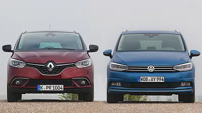 Renault Grand Scénic/VW Touran - Foto: Daniela Loof