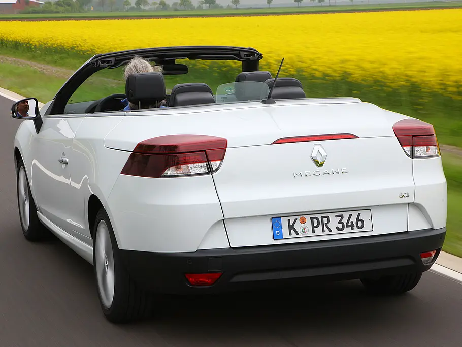Renault Mégane Coupé-Cabriolet dCi 130 Renault Megane CC ist bis zu 205km/h schnell
