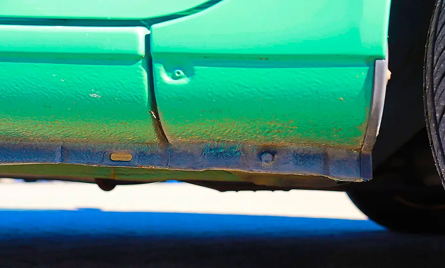 Der Schweller des Renault Twingo 1.
