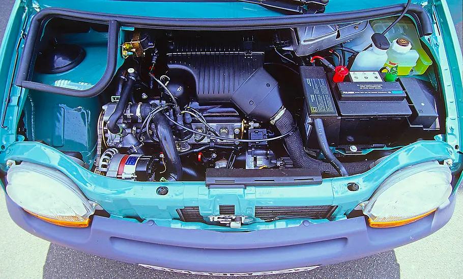 Der Motor des Renault Twingo 1 (1993-2007).
