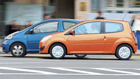 Renault Twingo und Toyota Aygo sind knapp berechnet Renault Twingo und Toyota Aygo sind knapp berechnet