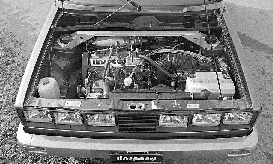 Der Motor des Rinspeed Aliporta.