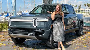 Rivian R1T (2021) - Foto: AUTO ZEITUNG Rivian R1T (2021) - Foto: AUTO ZEITUNG