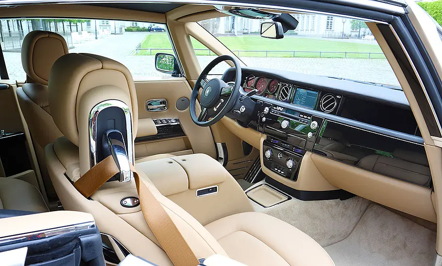 Der Innenraum des Rolls-Royce Phantom Coupé.