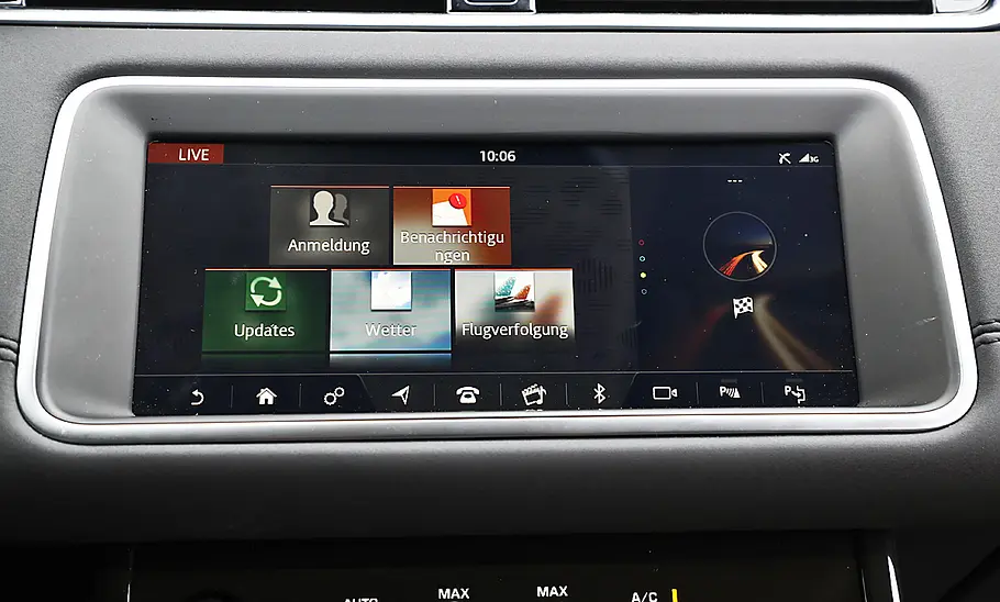 Range Rover Evoque: Connectivity