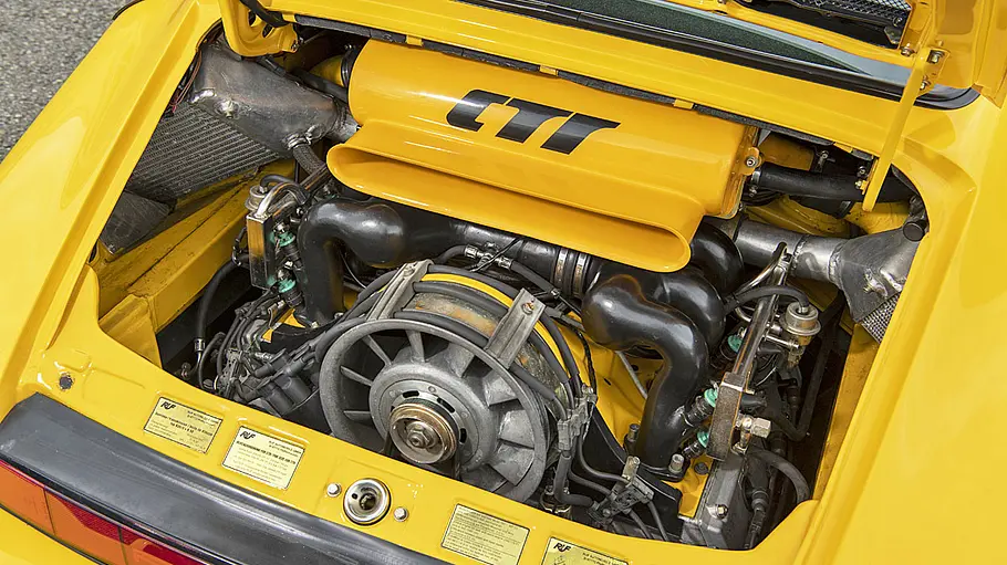 Der  Motor des Ruf CTR.