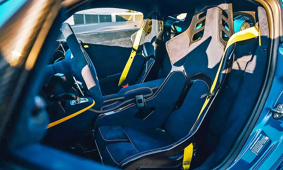 Die Sitze des Ruf CTR3 Evo.