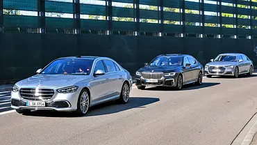 Mercedes S-Klasse/BMW 7er/Audi A8 - Foto: Angelika Emmerling Mercedes S-Klasse/BMW 7er/Audi A8 - Foto: Angelika Emmerling