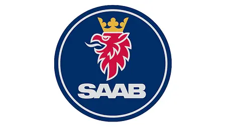 Saab Das Markenlogo von Saab.