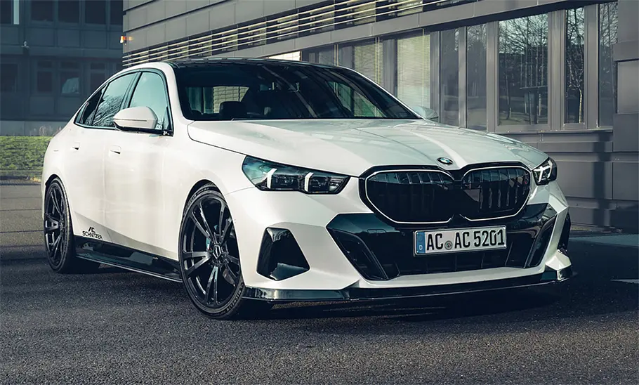 AC-Schnitzer-BMW 5er G60 und G61; stehend, schräg vorne