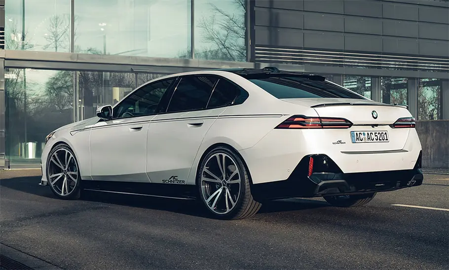 AC-Schnitzer-BMW 5er G60 und G61; stehend, schräg hintne