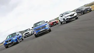Seat Arona/Mini Countryman/VW T-Roc/Mazda CX-30/Renault Captur/Kia XCeed - Foto: Daniela Loof