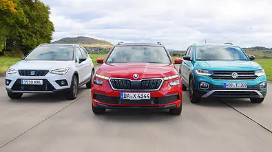 Seat Arona/Skoda Kamiq/VW T-Cross - Foto: Zbigniew Mazar