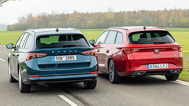 Skoda Octavia Combi/Seat Leon Sportstourer - Foto: Frank Ratering