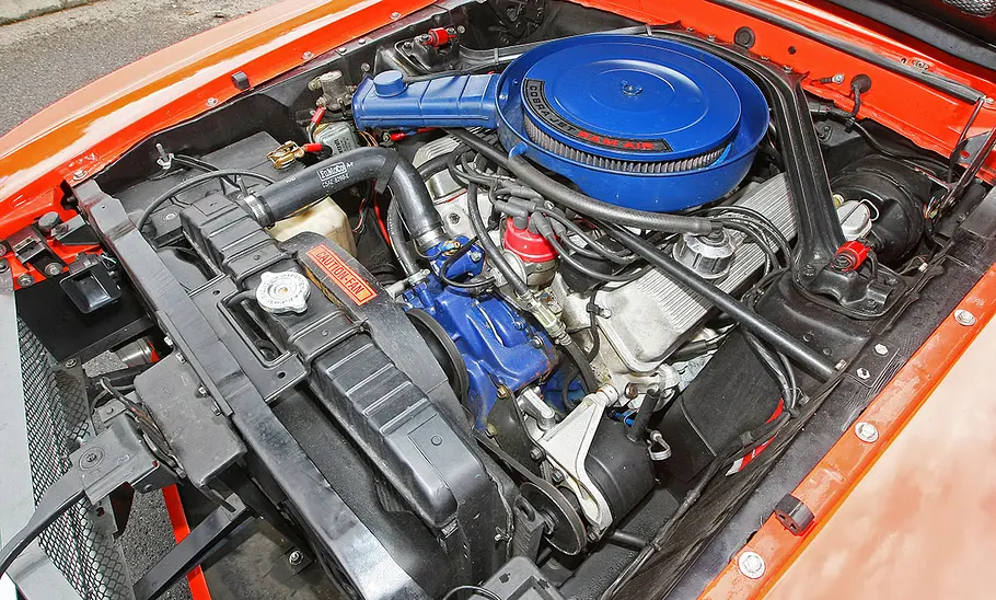 Der Motor des Shelby GT500