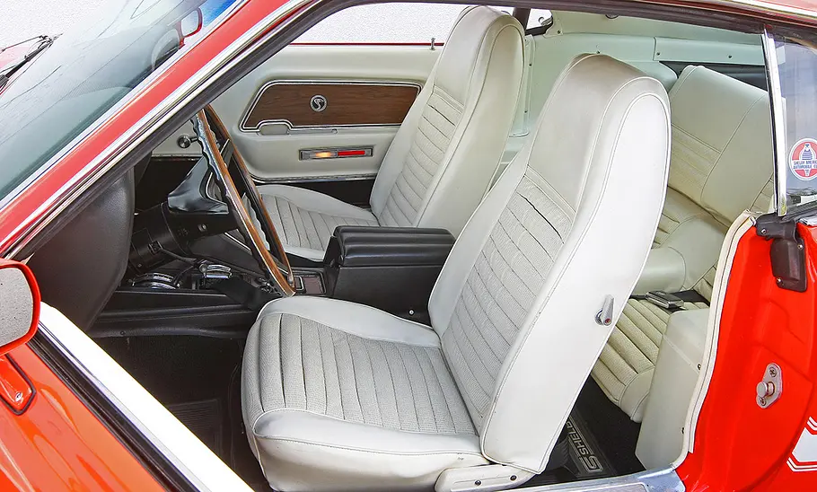 Die Sitze des Shelby GT500
