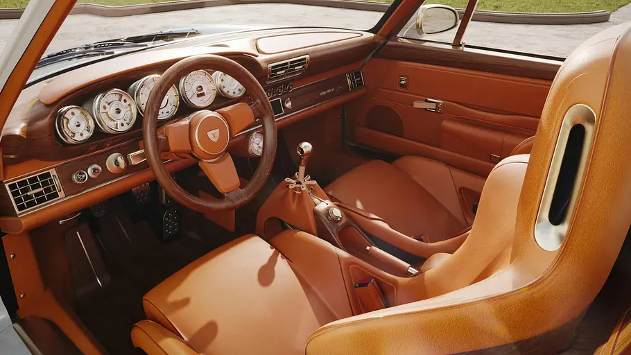 Singer Classic Turbo Cabriolet Das Cockpit des Singer Classic Turbo Cabriolet
