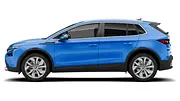 Blick von der Seite auf den Skoda Elroq. - Foto: Carwow