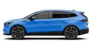Skoda Enyaq RS von der linken Seite. - Foto: Carwow