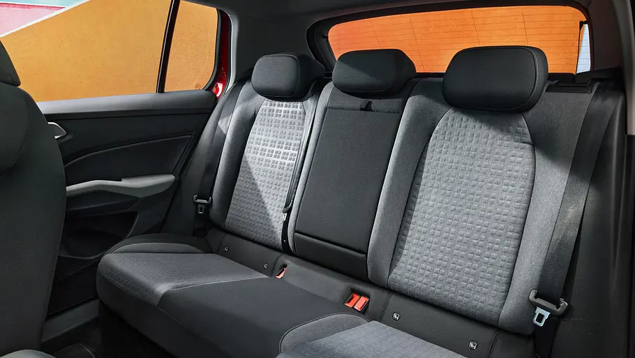 Die Rücksitzbank im Skoda Epiq.