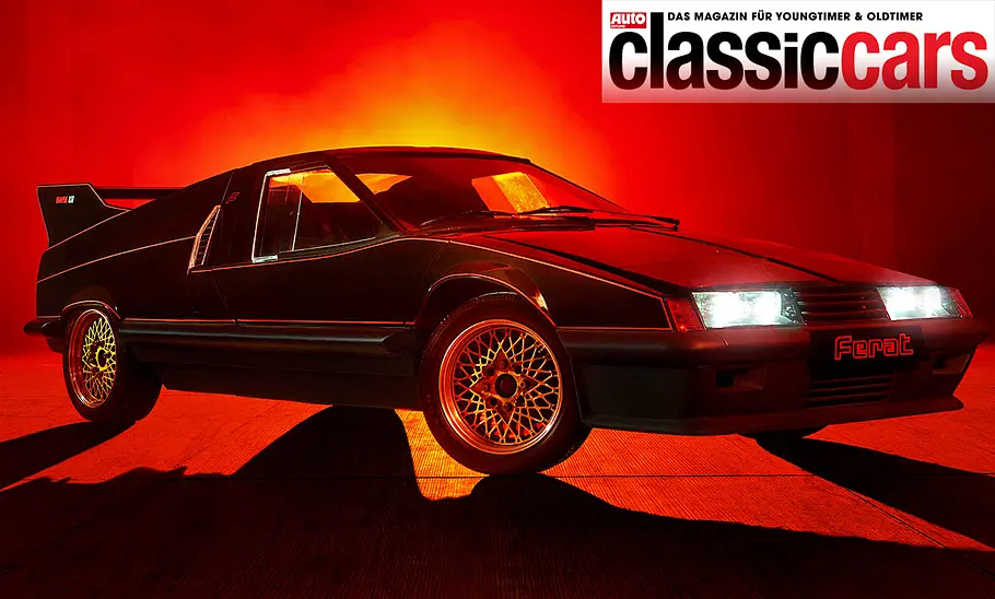 Skoda Ferat (1981) Der Skoda Ferat (1981) stehend von schräg vorne.