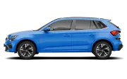 Der Skoda Kamiq von der Seite. - Foto: Carwow