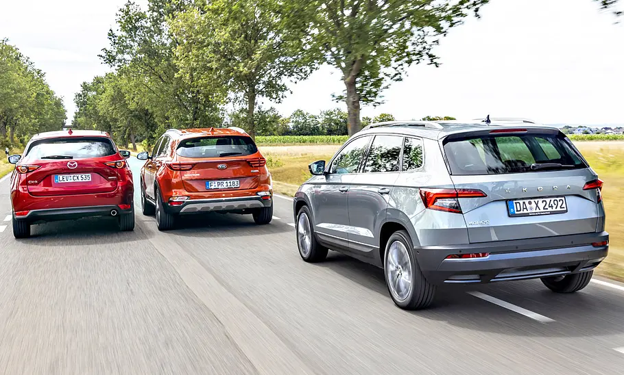 Mazda CX-5/Kia Sportage/Skoda Karoq Mazda CX-5/Kia Sportage/Skoda Karoq