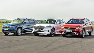 Skoda Kodiaq/Genesis GV70/VW Tiguan Allspace - Foto: Frank Ratering Skoda Kodiaq/Genesis GV70/VW Tiguan Allspace - Foto: Frank Ratering