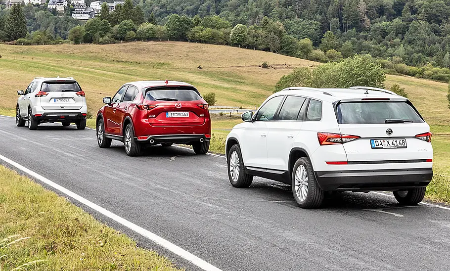 Nissan X-Trail/Mazda CX-5/Skoda Kodiaq