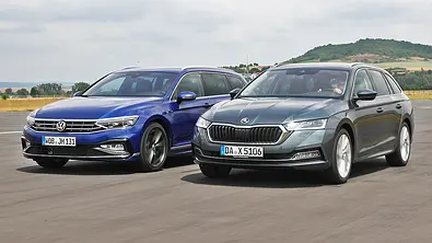 VW Passat Variant/Skoda Octavia Combi - Foto: Niklas Gotta