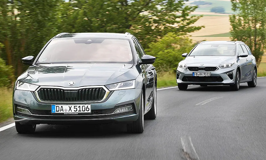 Skoda Octavia Combi/Kia Ceed Sportswagon Skoda Octavia Combi/Kia Ceed Sportswagon
