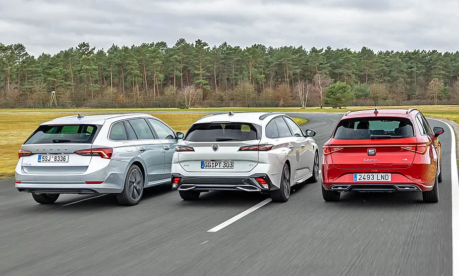 Skoda Octavia Combi/Peugeot 308 SW/Seat Leon Sportstourer
