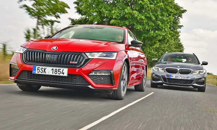 Skoda Octavia RS 4x4 Combi/BMW 320d xDrive Touring Skoda Octavia RS 4x4 Combi/BMW 320d xDrive Touring