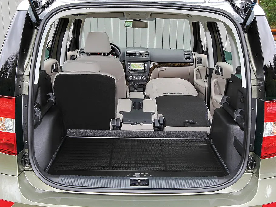 Skoda Yeti 2.0 TDI 4x4 Bilder technische Daten Fahrbericht Kompakt-SUV Kofferraum