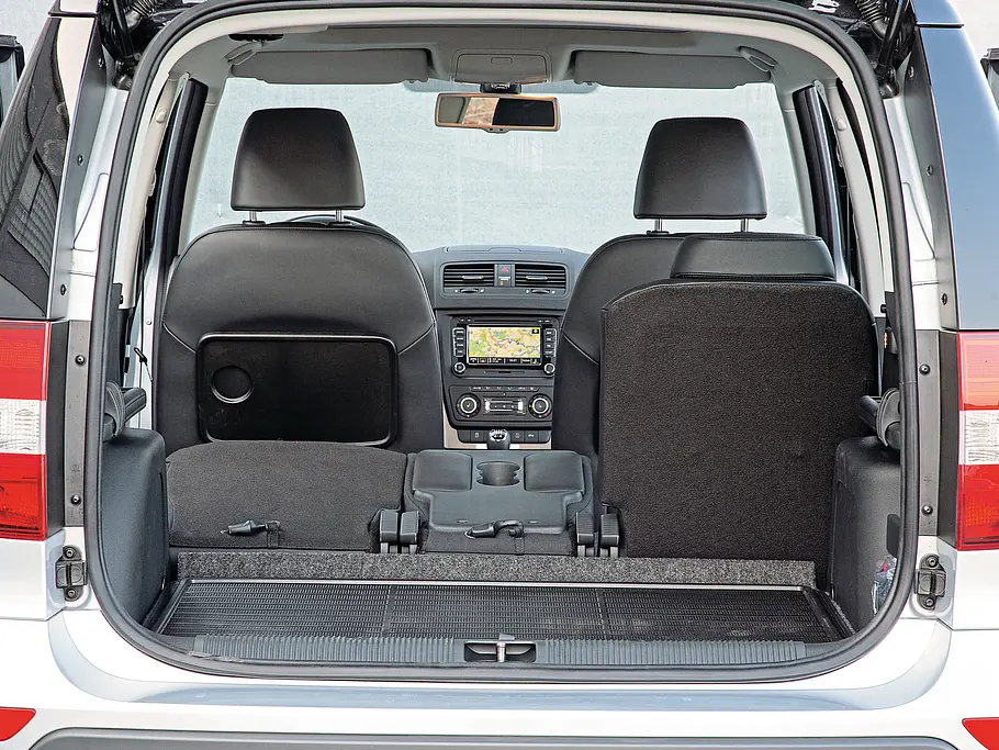 Skoda Yeti 2.0 TDI 4x4 Kompakt-SUV Vergleich Bilder technische Daten Laderaum