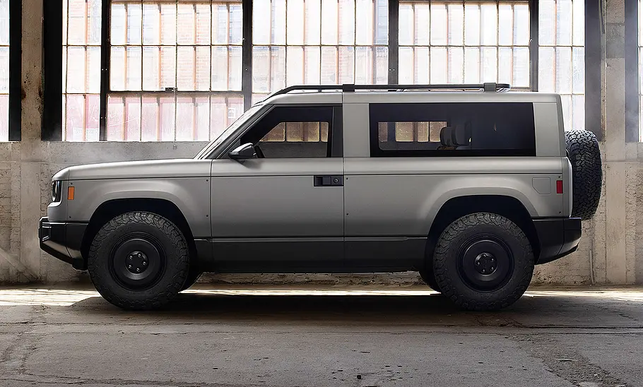 Slate Truck (2026) Blick von der Seite auf den Slate Truck (2026).