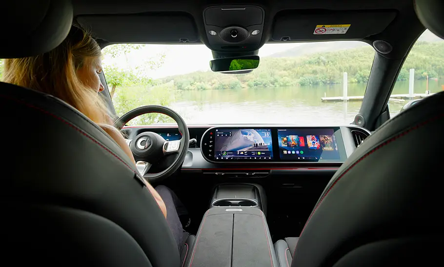 Smart #5 Brabus (2025) Das Cockpit des Smart #5 Brabus (2025).